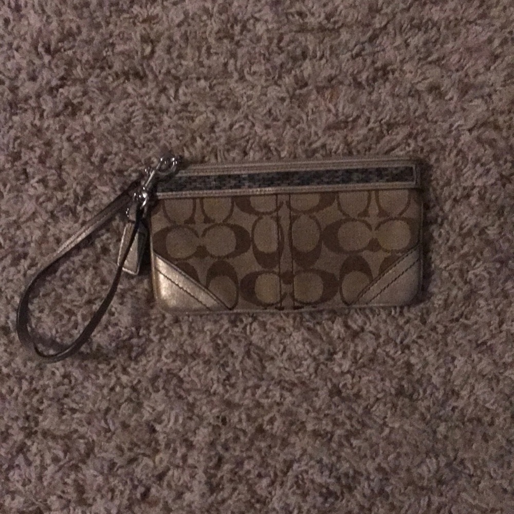 Coach wristlet